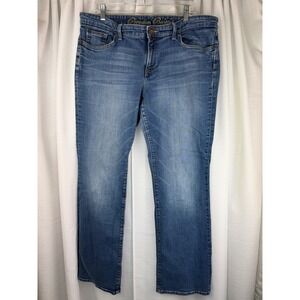 Gap Premium Bootcut Jeans Womens 16 39 x 31.5 Medium Wash Denim Mid Rise Stretch